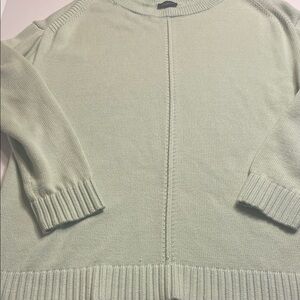 Talbots Mint Green Crew Neck Sweater